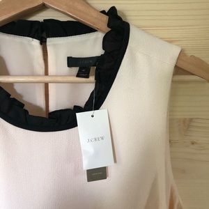 NWT J. Crew Ruffle-Trim Shift Dress